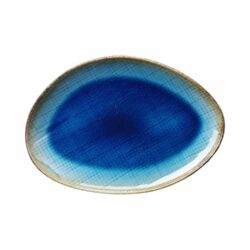 Piatto dalla forma organica Lazur - 270x190 mm | Fine Dine