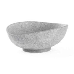 Ciotola Terra Galaxy - granito grigio - 260x220 mm | Fine Dine