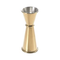 Jigger - stile giapponese - placcato oro - 25 ml x 50 ml | BarFly