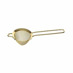 Colino fine, ciotola - placcato oro - 89x264 mm | BarFly
