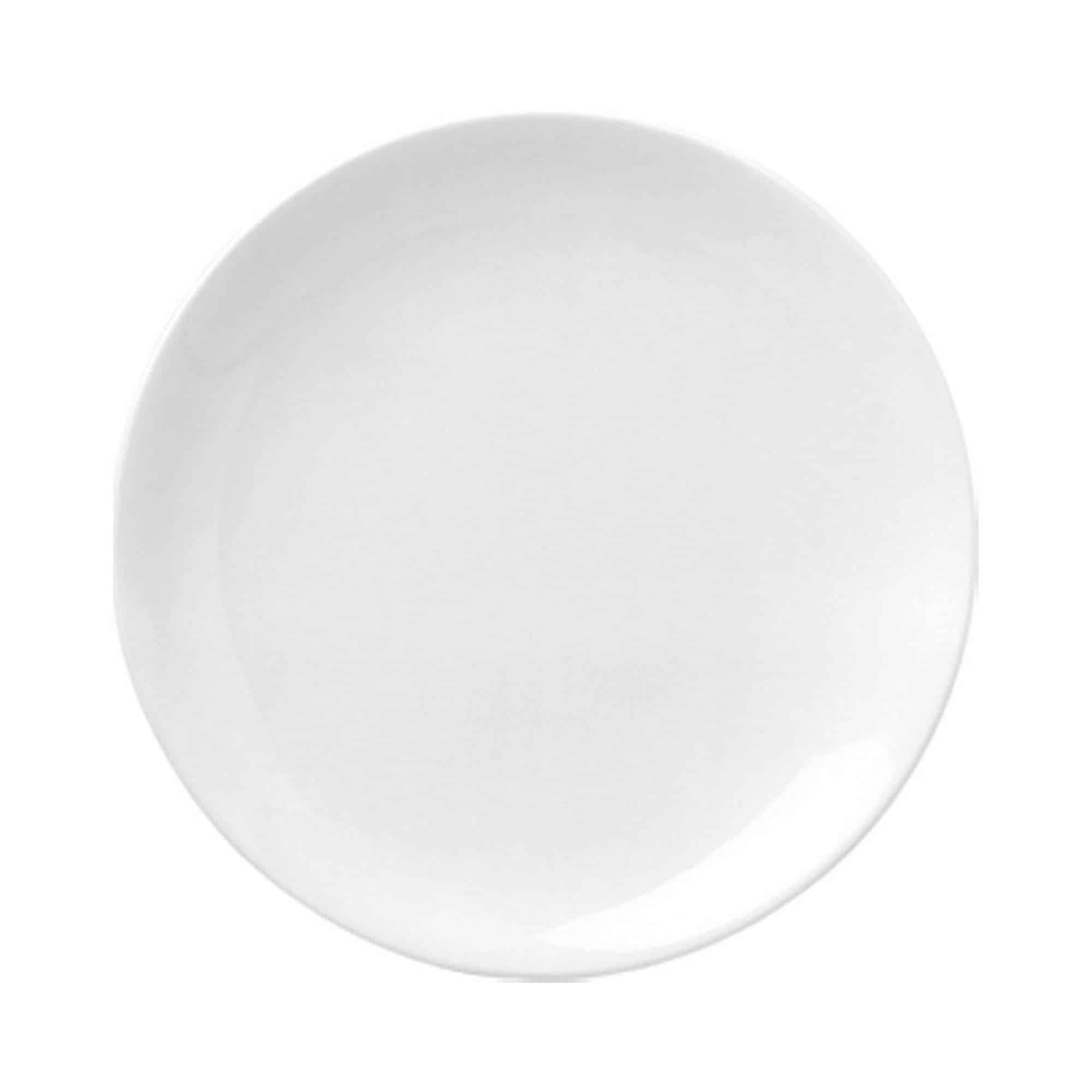 Piatto senza bordo Bianco - 210 mm | Fine Dine