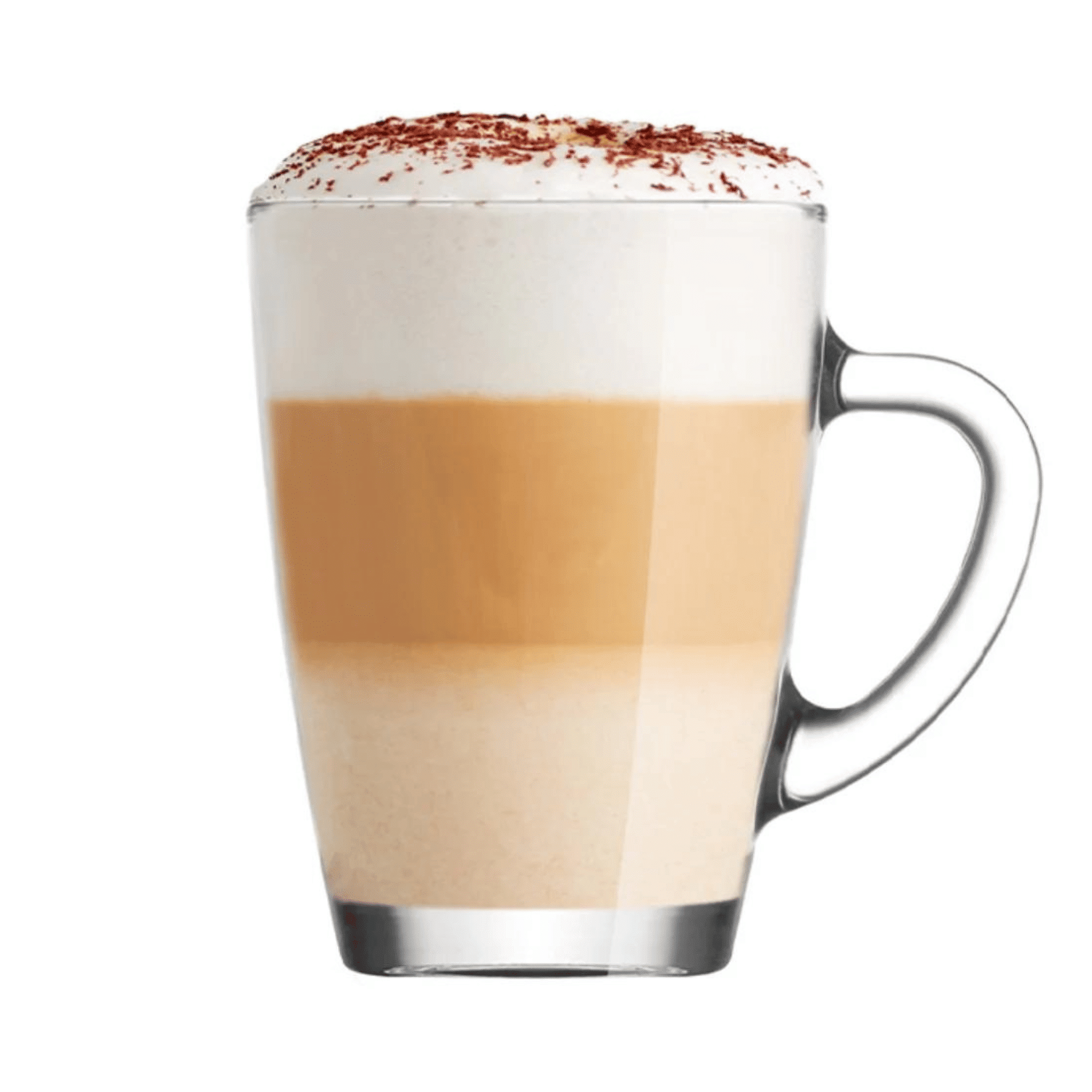Tazza da caffè in vetro Vega con manico - 250 ml