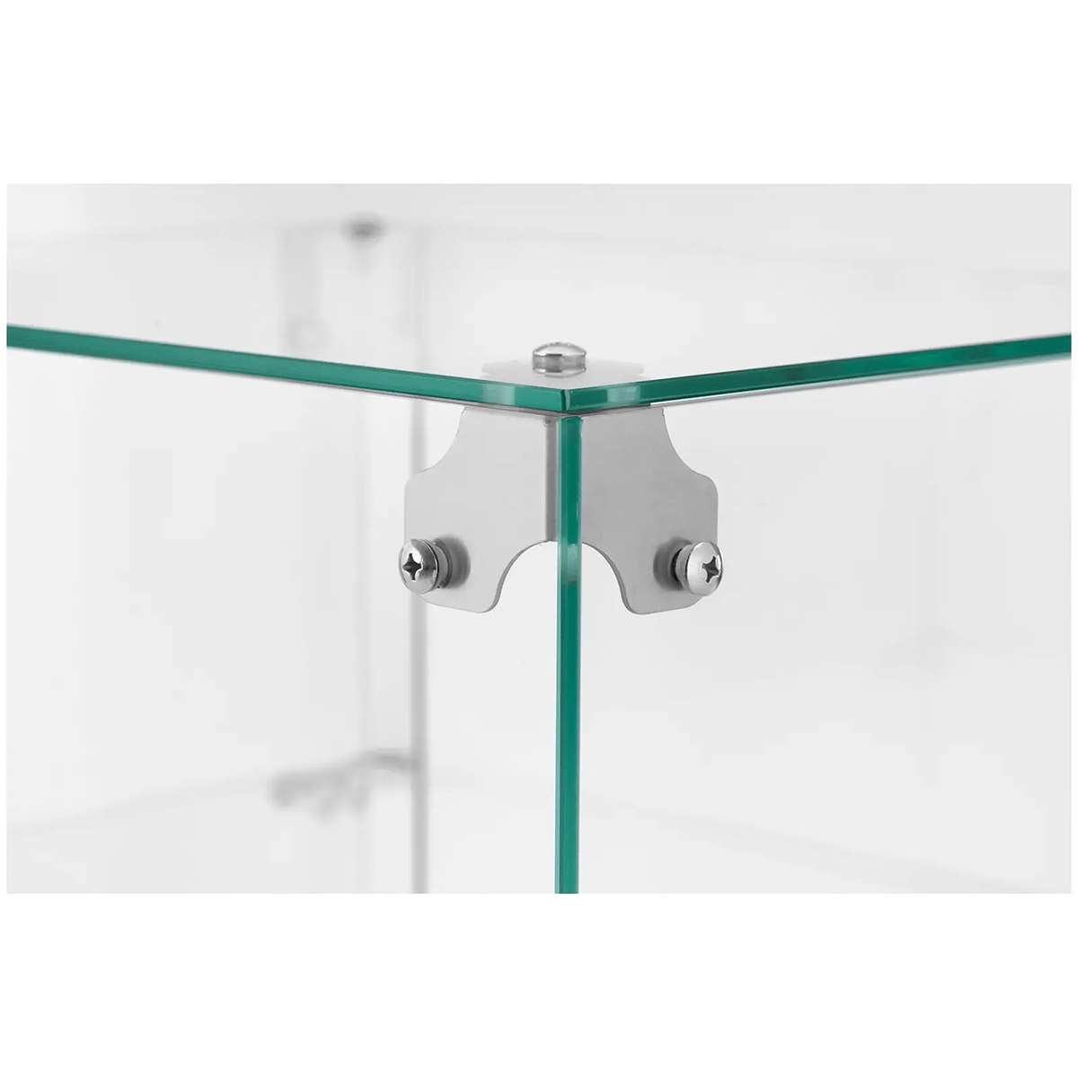 Vetrina in vetro - 60 l - 3 ripiani | Royal Catering