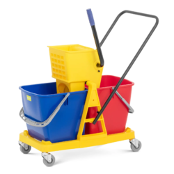 Carrello per pulizia - 2 secchi | ULX-CRFZ B1