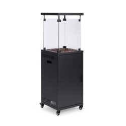 Stufa a gas da terrazza - 13 kW - 136 cm - vetro