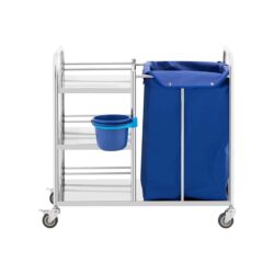 Carrello portabiancheria - 3 ripiani - 50 kg | SBS-LF-139