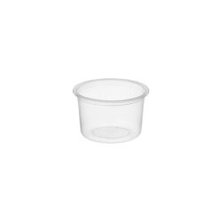 Ciotola per zuppa - termosaldabile o con coperchio Ø115 mm - 450 ml | 50 pz