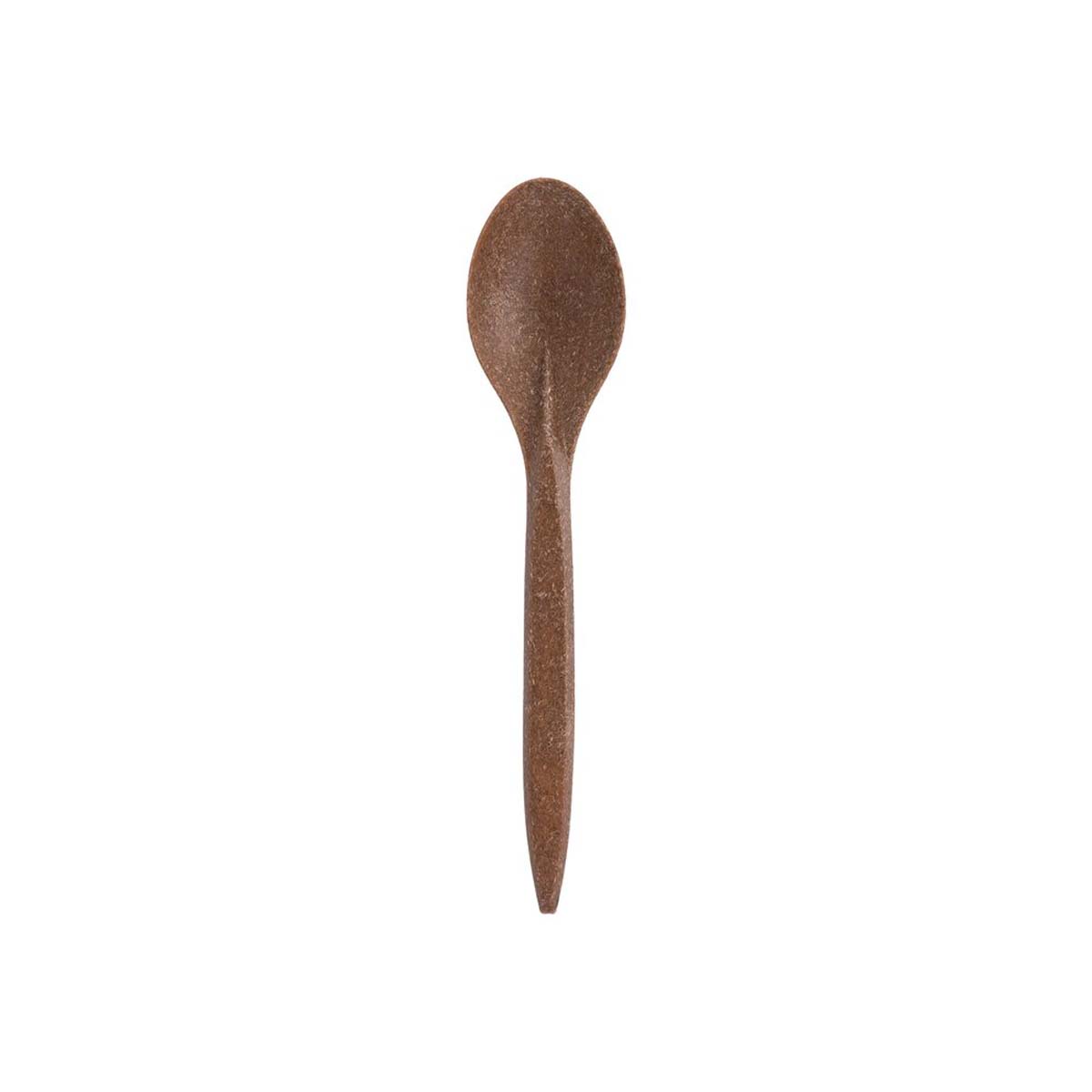 Cucchiaio monouso 18 cm - biocomposito premium | 100 pz