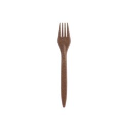 Forchetta monouso 18 cm - biocomposito premium | 100 pz