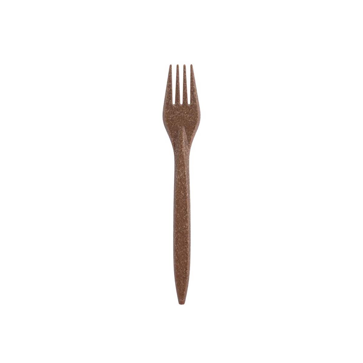 Forchetta monouso 18 cm - biocomposito premium | 100 pz