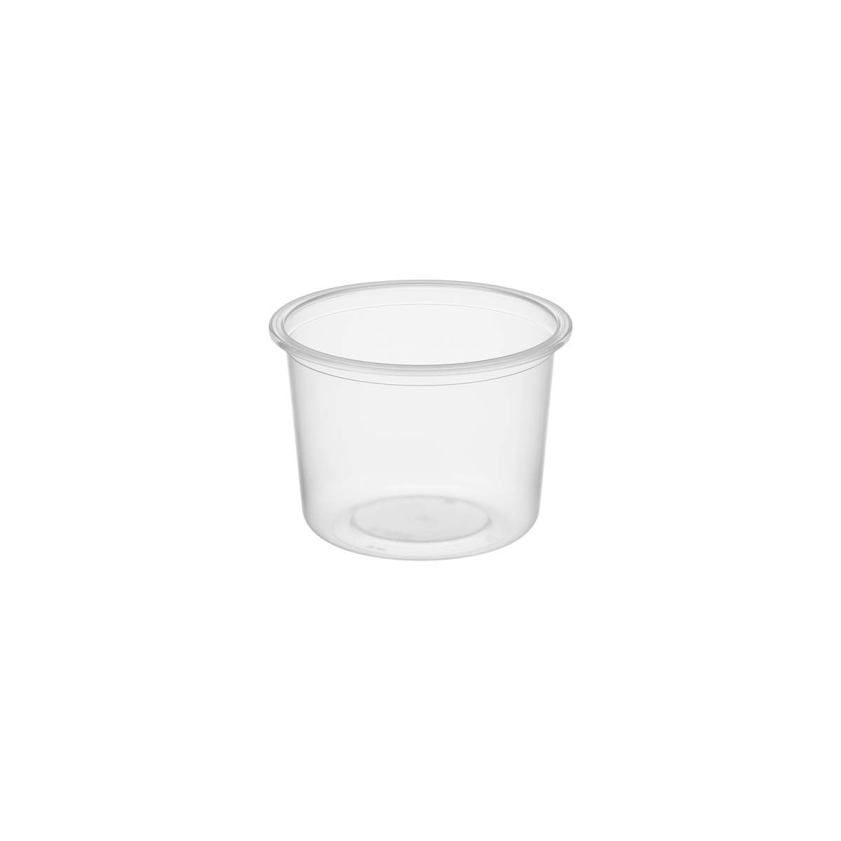 Ciotola per zuppa - termosaldabile o con coperchio Ø115 mm - 500 ml | 50 pz