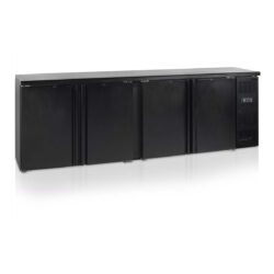 Mini frigorifero - 605 L - completamente nero - CBC 410 | TEFCOLD