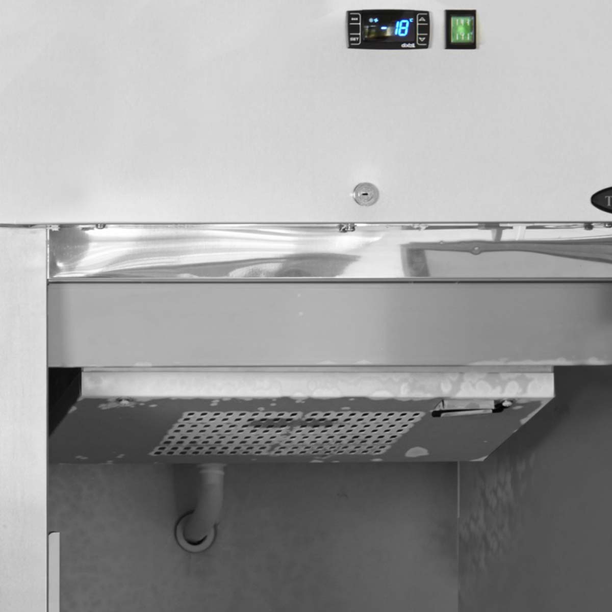 Armadio frigorifero - 2 porte - 1056 L - acciaio inox - GUC 140 | TEFCOLD