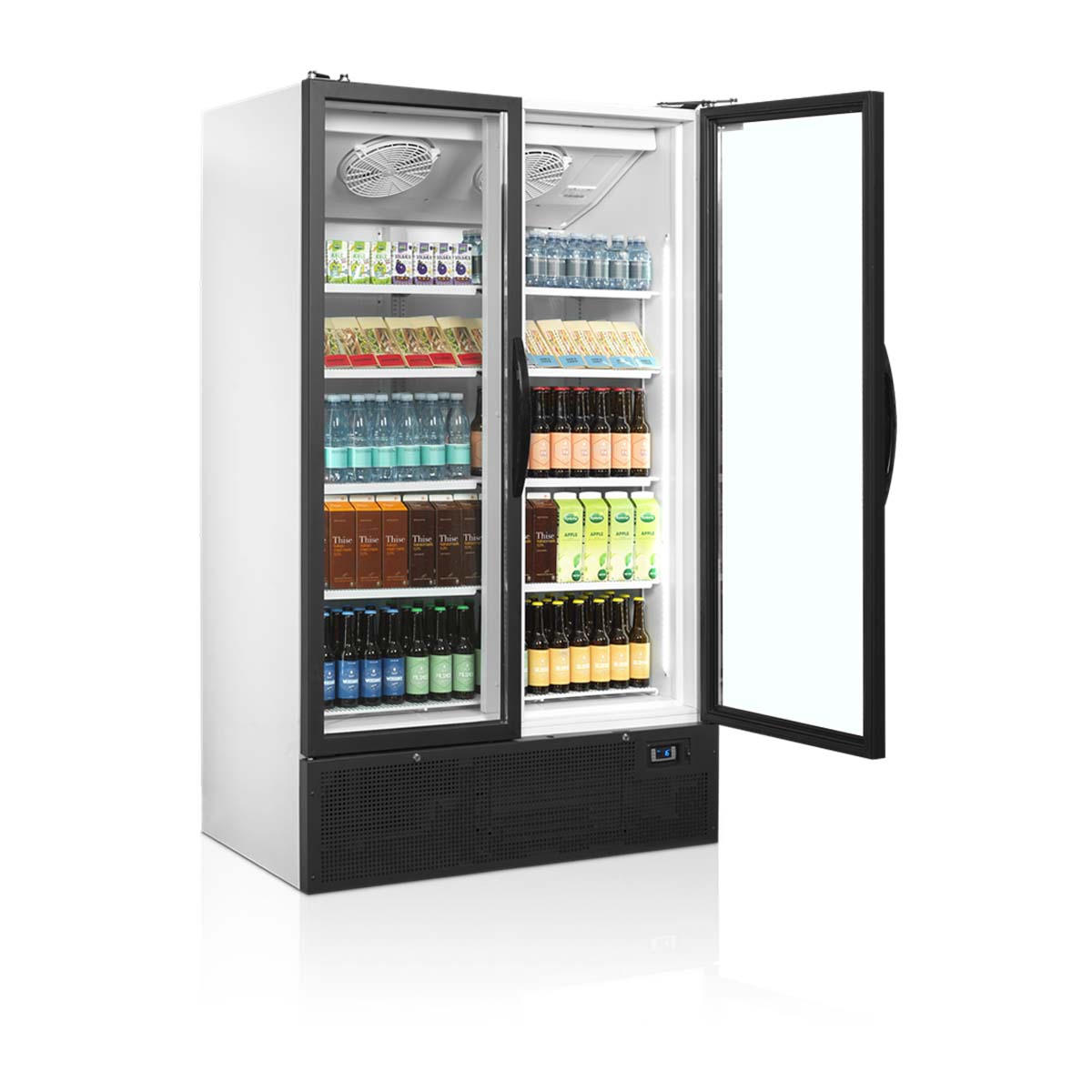 Armadio frigorifero - 2 porte - 652 L - FS 1202 H | TEFCOLD