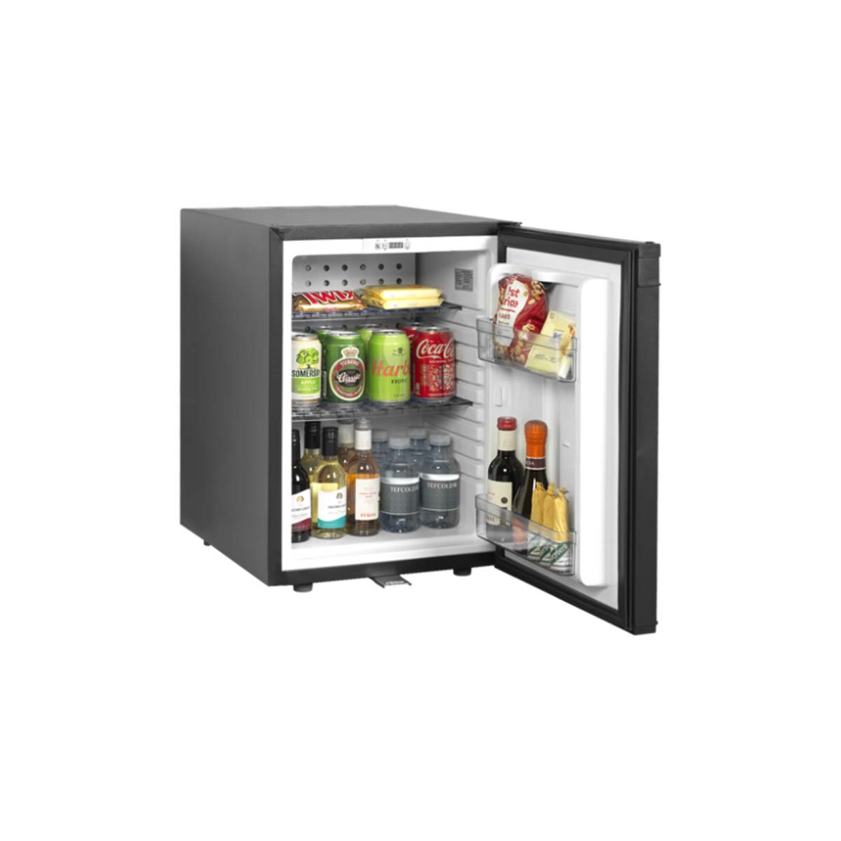 Mini frigorifero - 34 L - completamente nero - TM 45 C | TEFCOLD