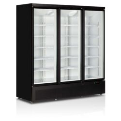 Armadio congelatore - triplo - porte in vetro - 1090 L - Atom Maxi F3DB | TEFCOLD