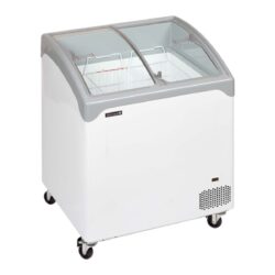 Congelatore a pozzetto - coperchio curvo in vetro - 138 L - NIC 201 SCEB | TEFCOLD