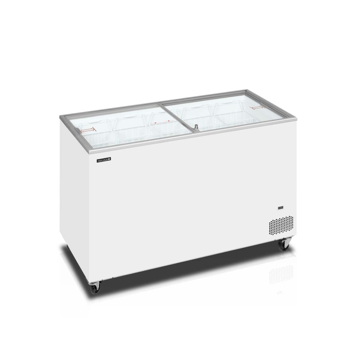 Congelatore a pozzetto - coperchio in vetro - 350 L - IC 401 SC | TEFCOLD