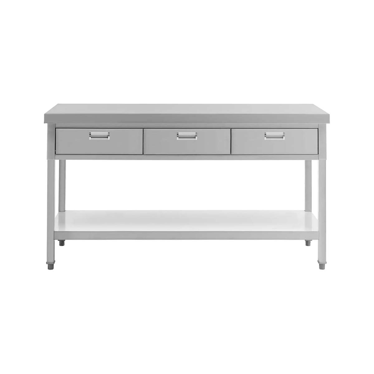 Tavolo da lavoro - 150 x 60 cm - 3 cassetti | RCAT-150/60-D