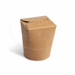 Food box (PAP/PE) - 500 ml - marrone | 50 pz