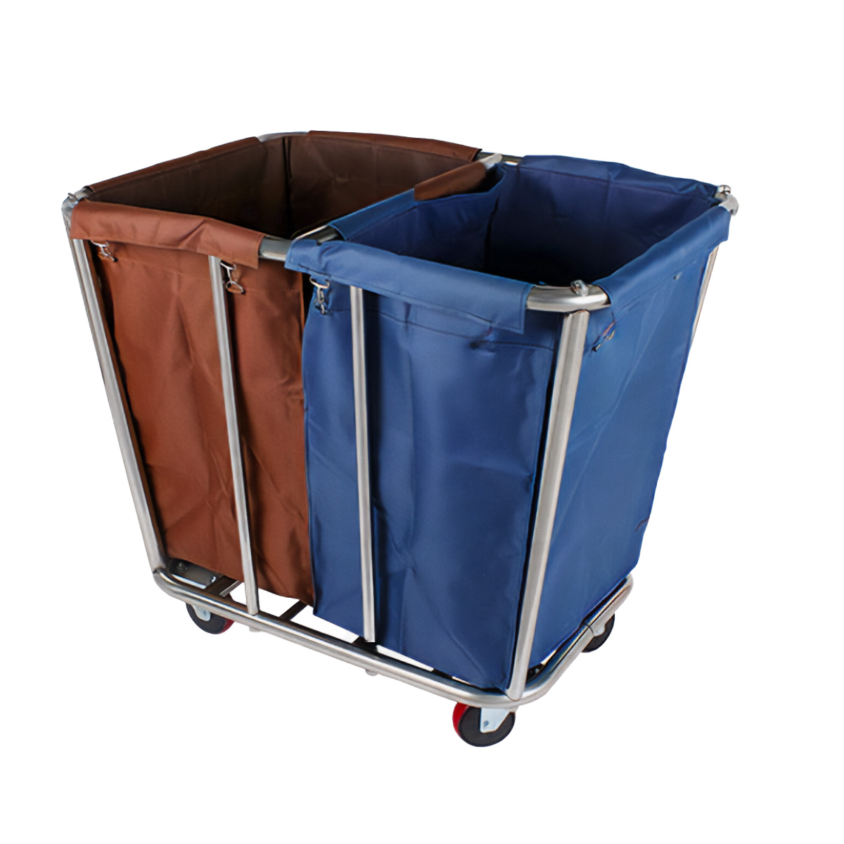 Carrello portabiancheria per hotel - diviso | Gastrokitchen