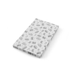 Carta antigrasso - 250x350 mm - bianconera | Hendi 678275