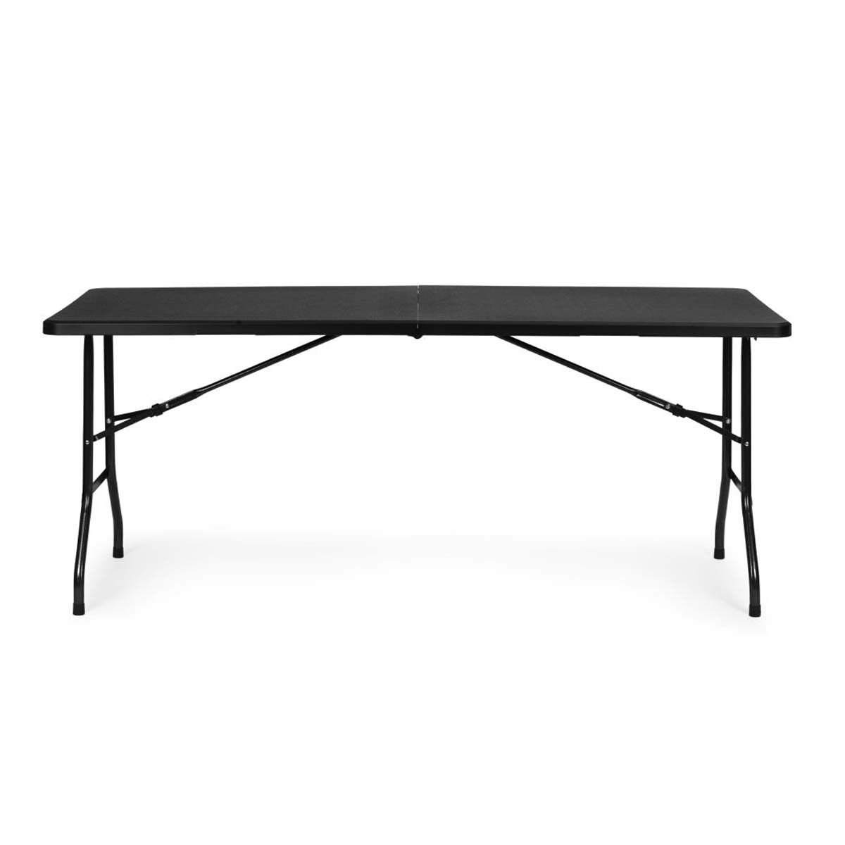 Tavolo da buffet pieghevole - 180 cm | nero