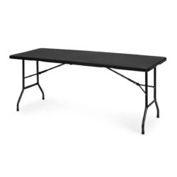 Tavolo da buffet pieghevole - 180 cm | nero