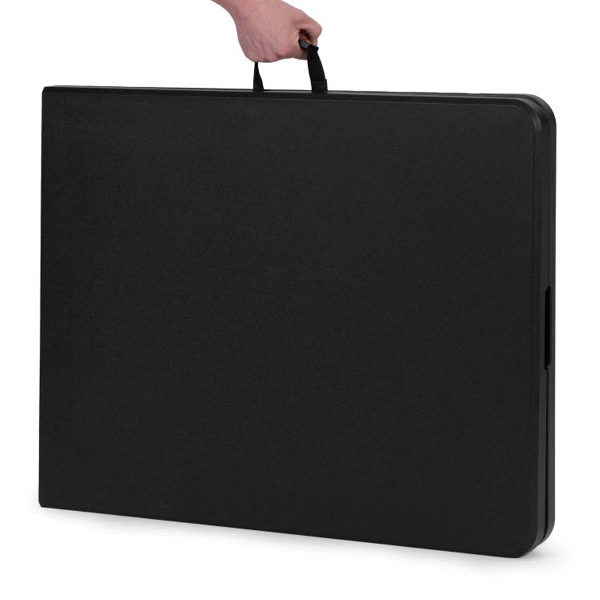 Tavolo da buffet pieghevole - 180 cm | nero