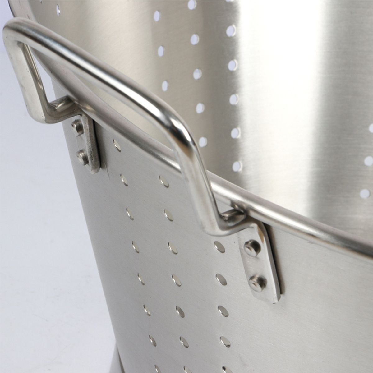 Scolapasta con manici - 9 L - conico - acciaio inox | Gastrokitchen