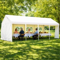 Tendone per feste - catering - 4x8 m - tessuto spesso | Gastrokitchen
