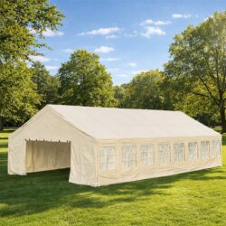 Tendone per feste - catering - 6x12 m - tessuto spesso | Gastrokitchen