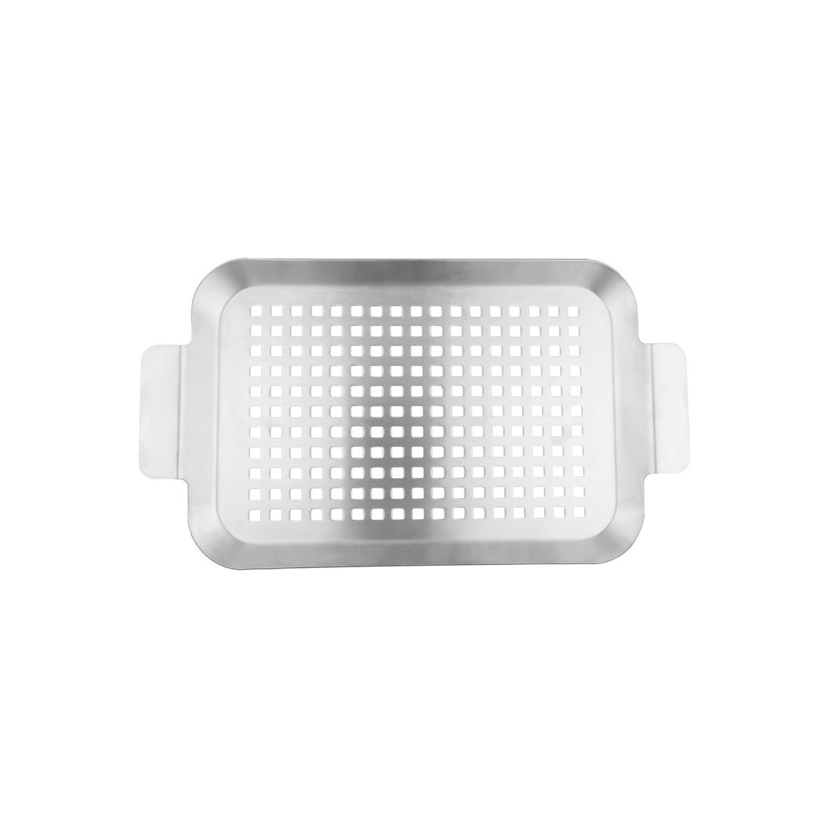 Piastra per griglia, acciaio inox, 34x18,5x2 cm | Strend Pro