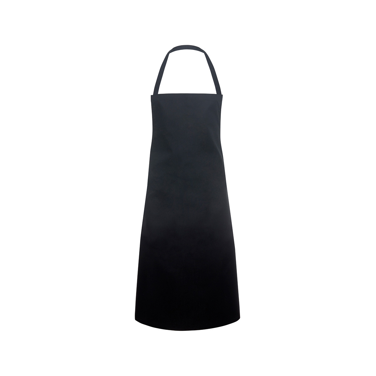 Grembiule da cameriere con pettorina - 75x100 cm - nero