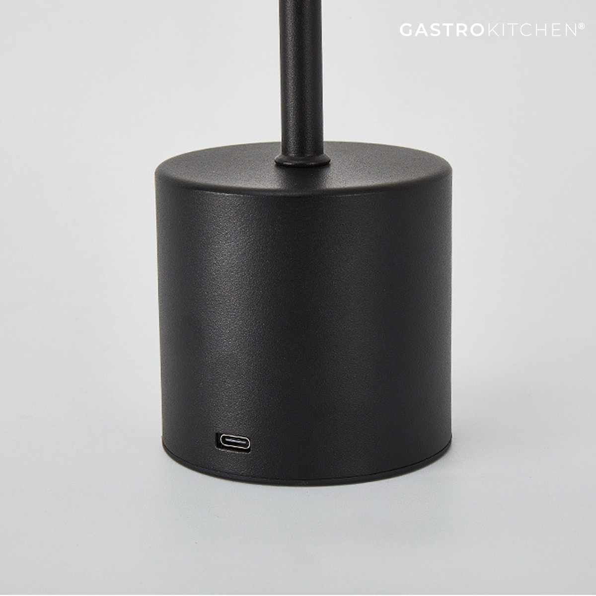 Lampada da tavolo LED USB - ricaricabile - 3 tonalità di bianco - argentata | Gastrokitchen