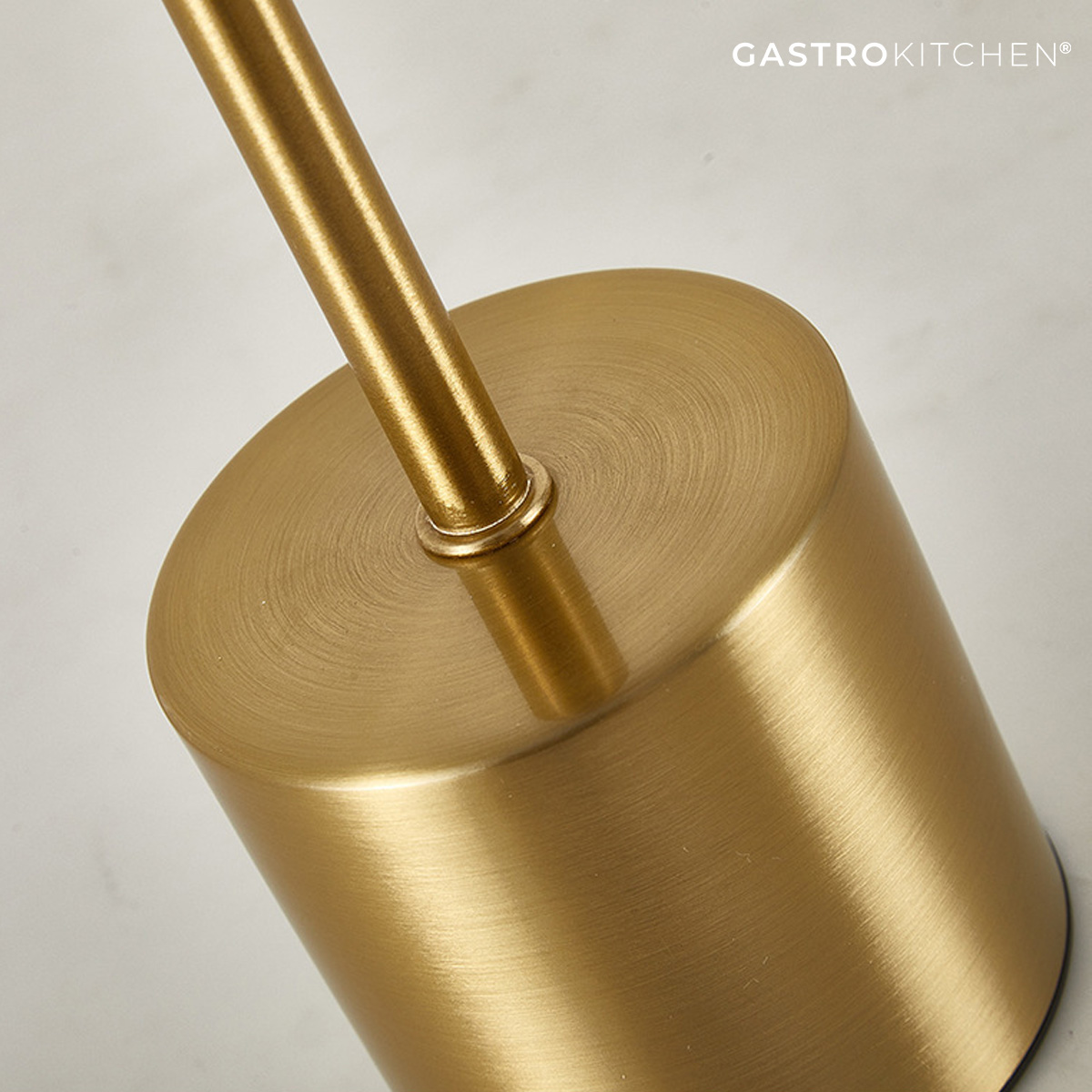 Lampada da tavolo LED USB - ricaricabile - 3 livelli di luminosità - dorata | Gastrokitchen