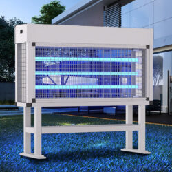 Trappola per insetti da esterno 45W LED - 300m2 - impermeabile