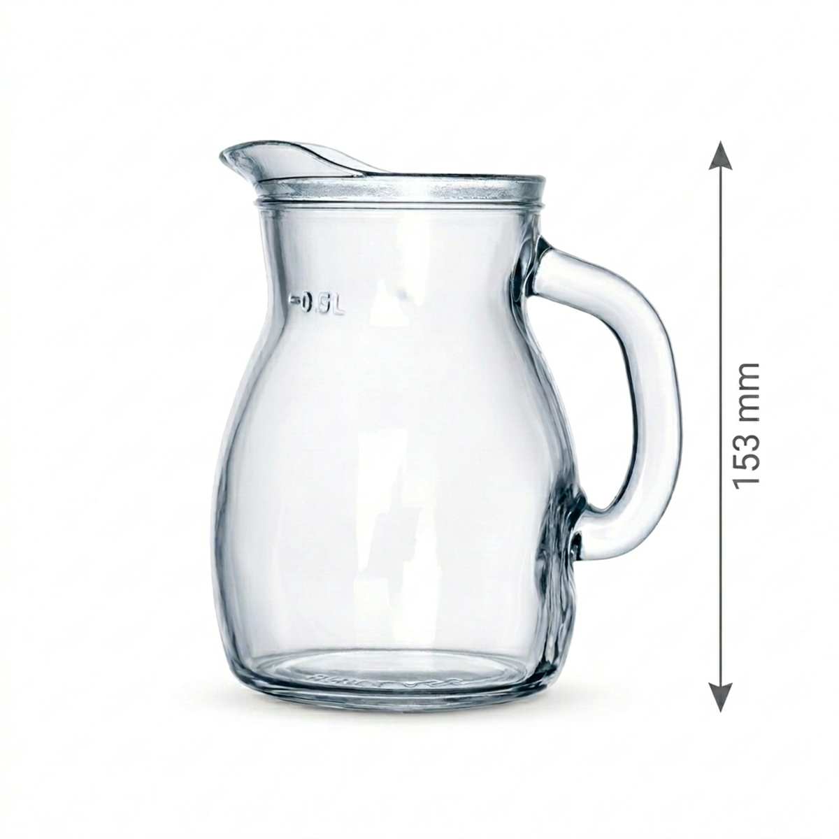 Caraffa in vetro Bistro - 0,5 L