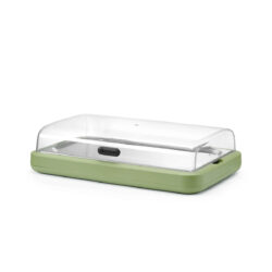 Vetrina refrigerata con coperchio UNIQ - 593x389 mm - verde | Hendi 871928