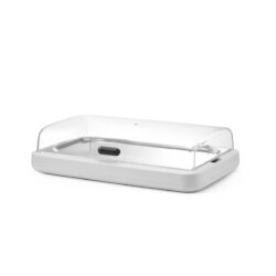 Vetrina refrigerata con coperchio UNIQ - 593x389 mm - bianca | Hendi 871911