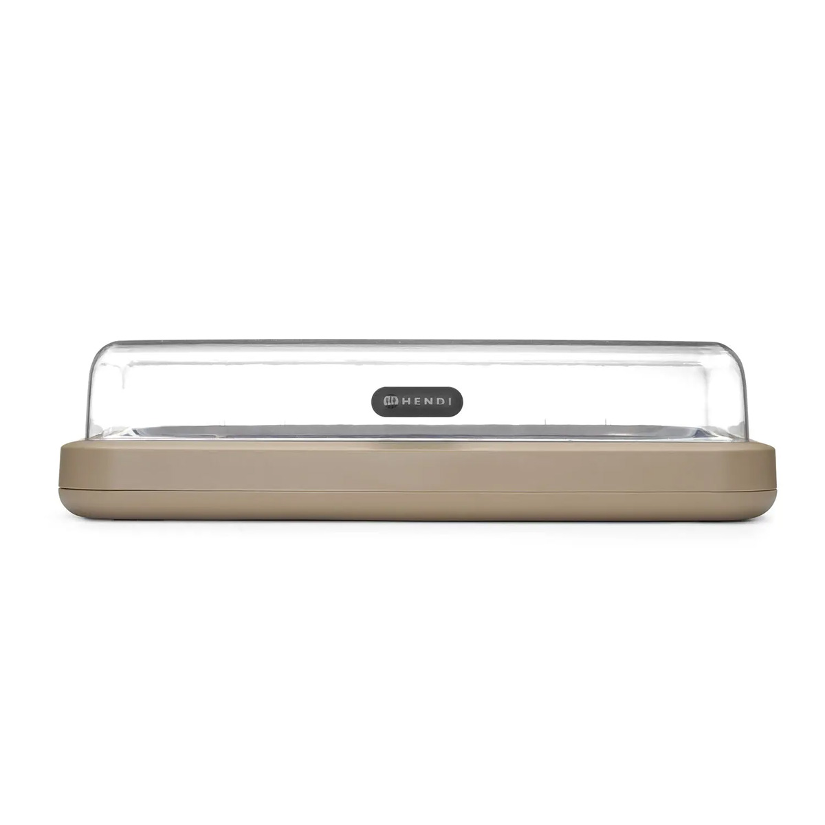 Vetrina refrigerata con coperchio UNIQ - 593x389 mm - beige | Hendi 871935