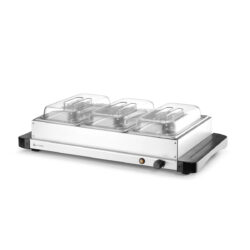Scaldavivande da buffet - 657x381x161 mm - 400 W | Hendi 201749