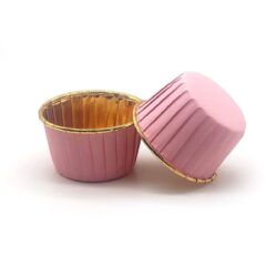 Pirottini per muffin - set 50 pz - rosa | Gastrokitchen