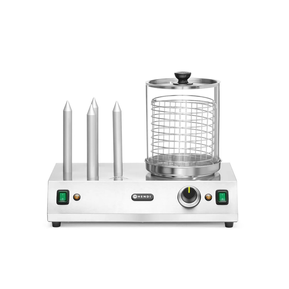 Scaldawurstel - 550 W - 500x310x395 mm | Hendi 265031