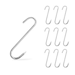 Ganci per affumicatura con punta - 13,5 cm | set da 10 pezzi