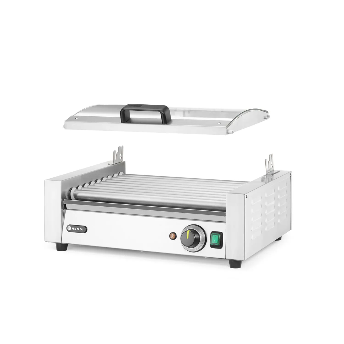 Griglia per wurstel - 790 W - 566x450x259 mm | Hendi 268643