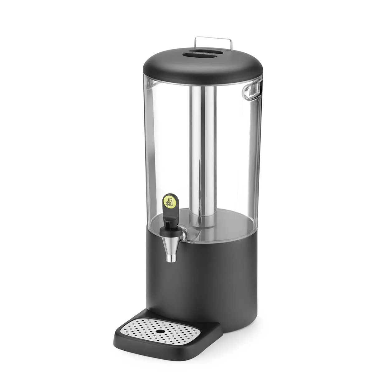 Dispenser per succhi UNIQ - 8 L - 318x216 mm - nero | Hendi 425015
