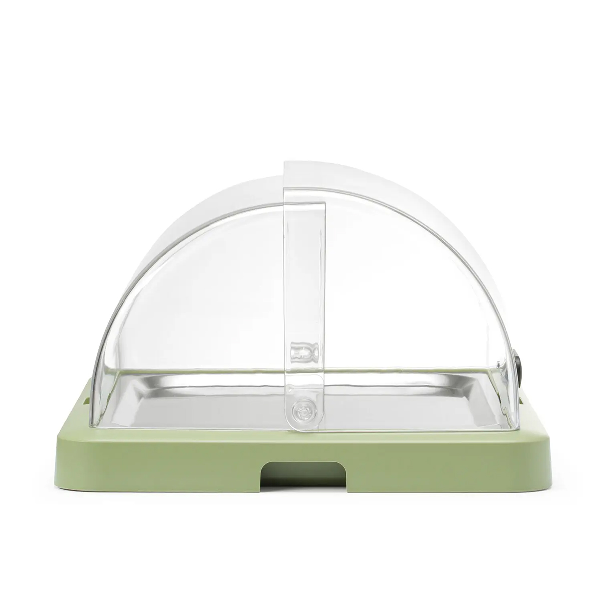 Vetrina refrigerata con coperchio a rullo - 460x355 mm - verde - UNIQ | Hendi 871966