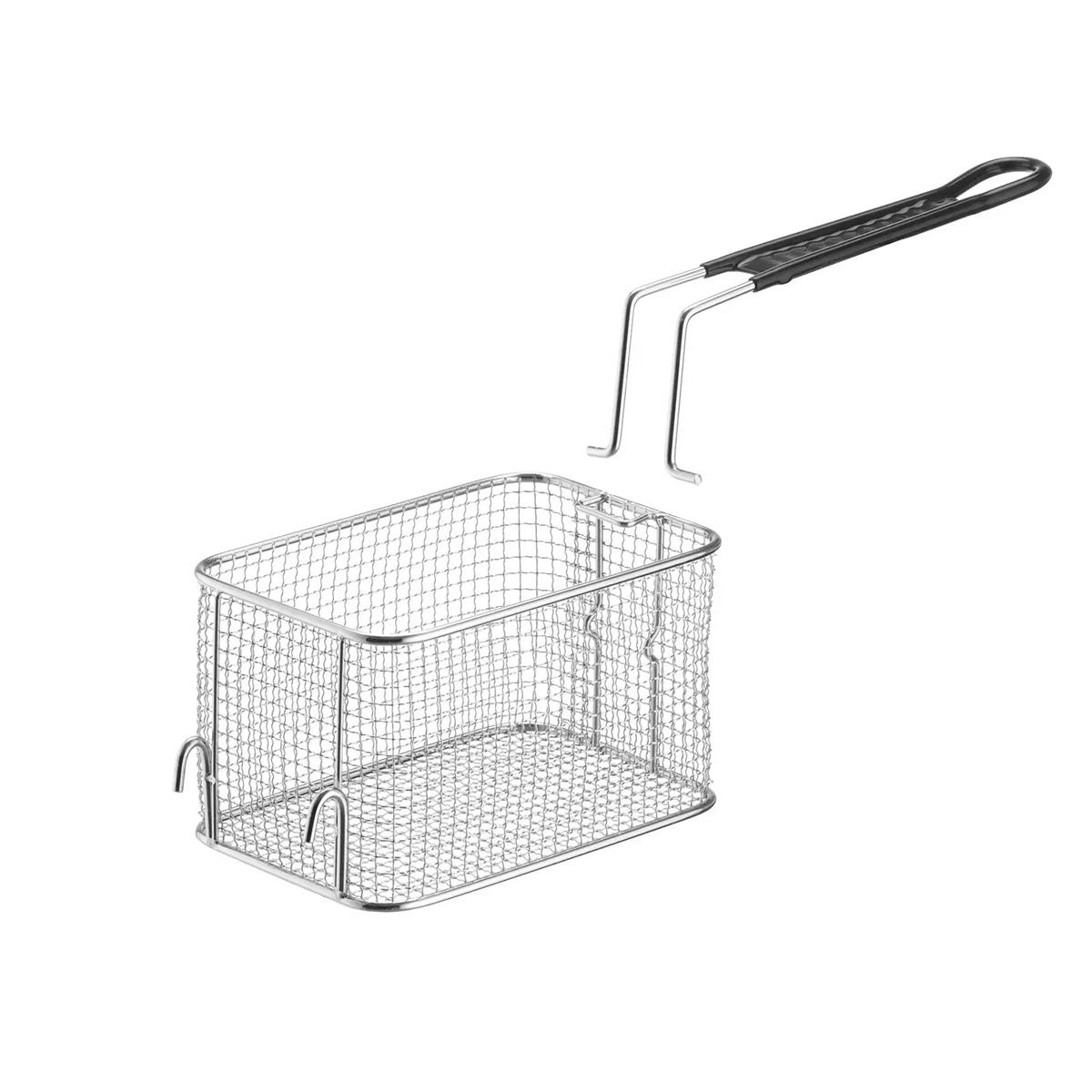 Cestello per friggitrici - 4 L - 125 mm - manico rimovibile | Hendi 930618