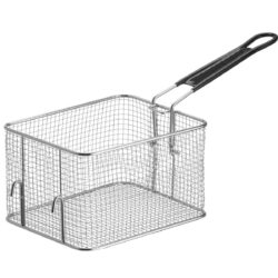 Cestello per friggitrici - 8 L - 140 mm - manico rimovibile | Hendi 930656